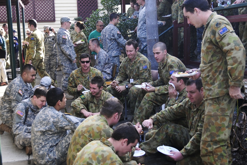 California National Guard's 40th Infantry Division runs the Combined Joint Task Force for Talisman Sabre 2011