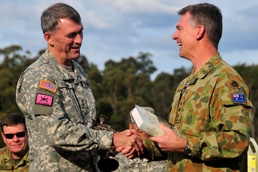 California National Guard's 40th Infantry Division runs the Combined Joint Task Force for Talisman Sabre 2011