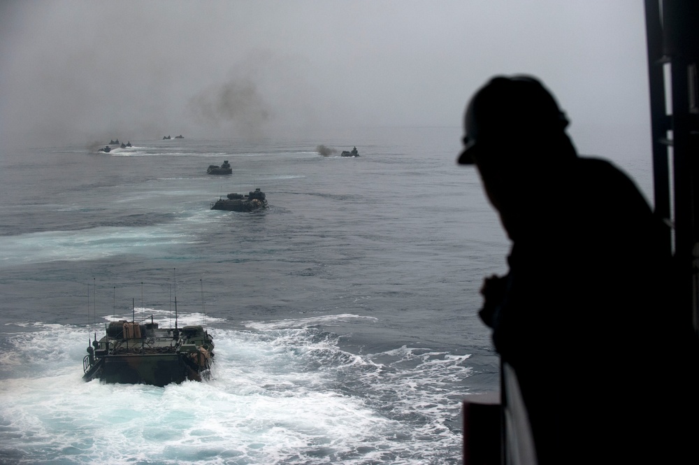 USS Makin Island action