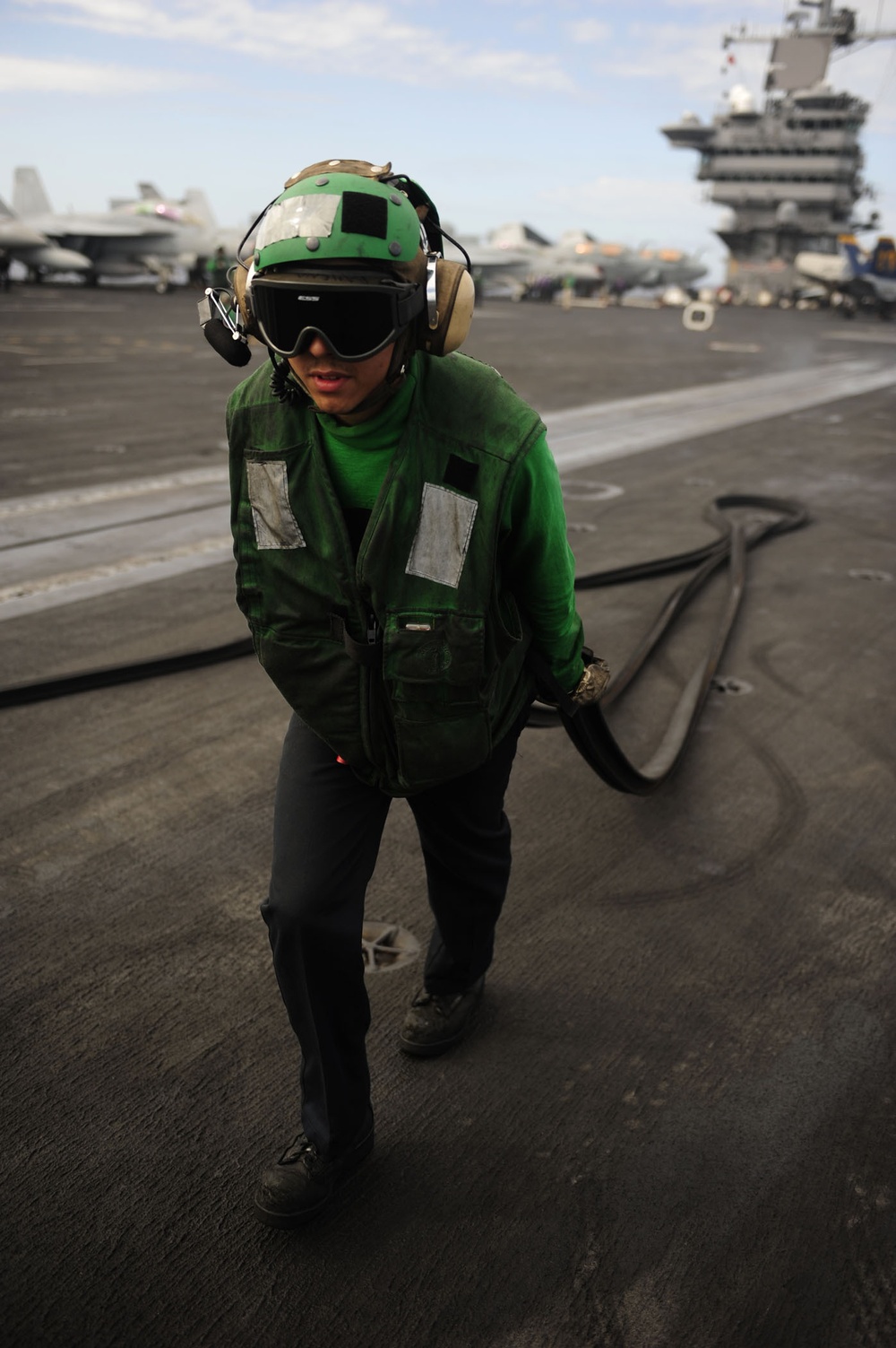 USS John C. Stennis action