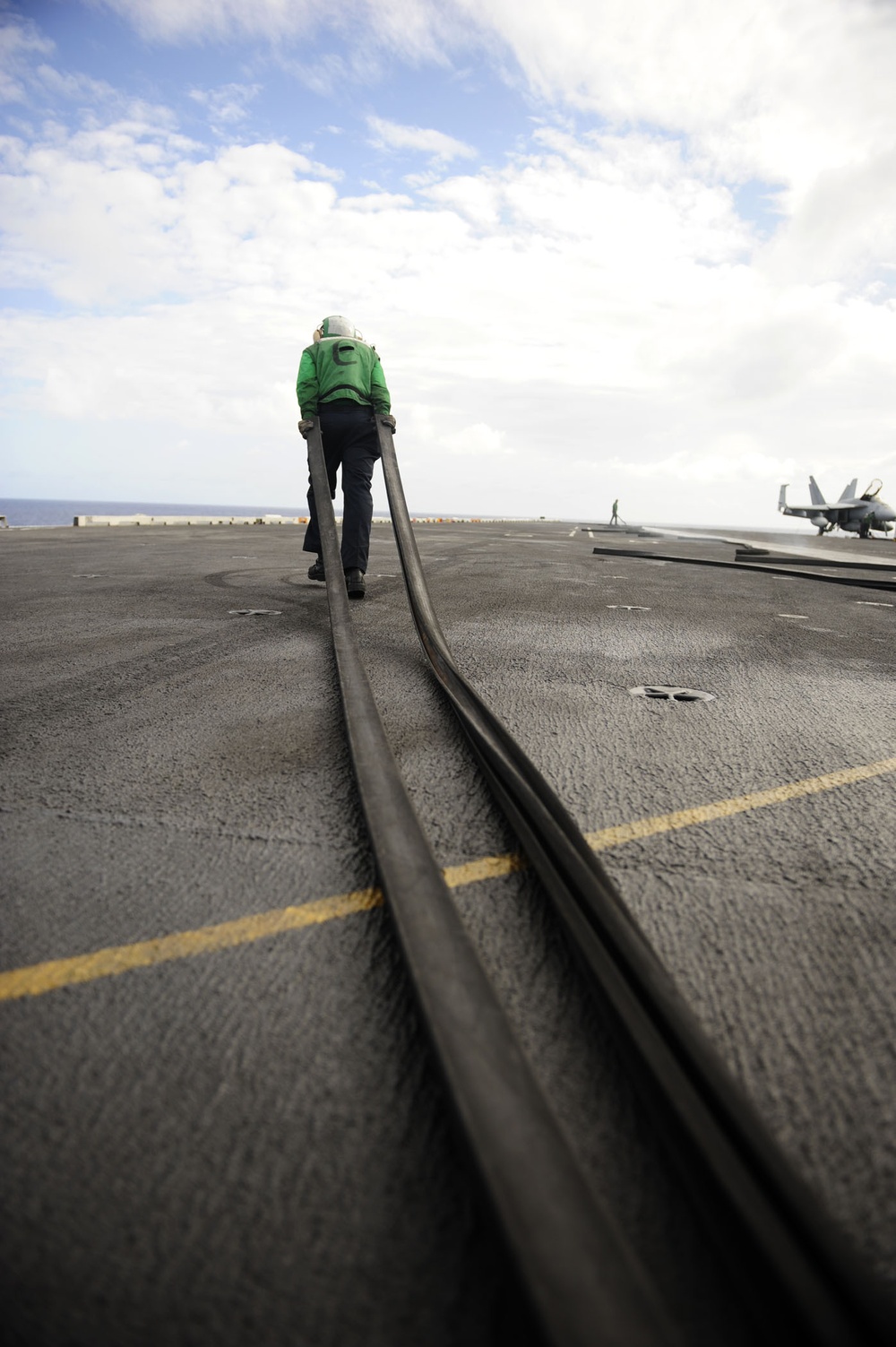 USS John C. Stennis action