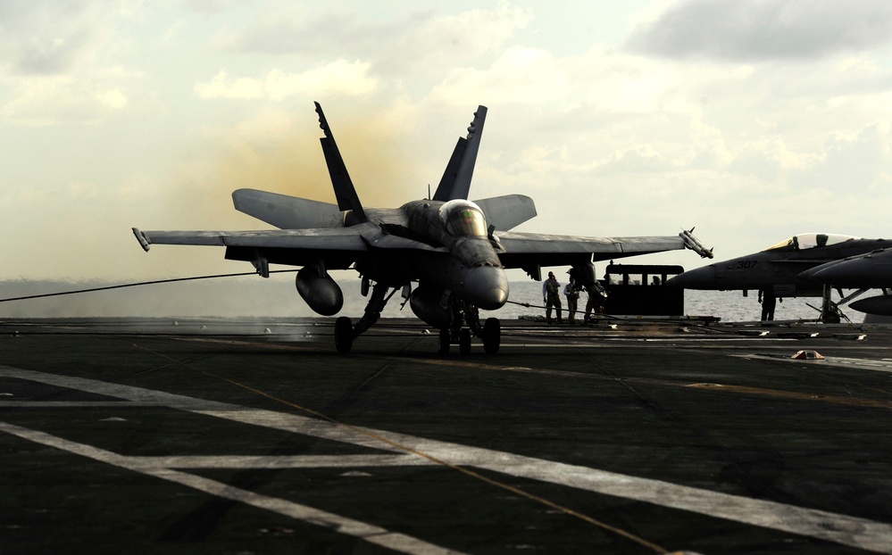 USS John C. Stennis action