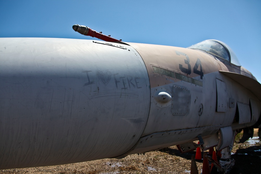 Flight line fire fighters ‘snatch-and-grab’