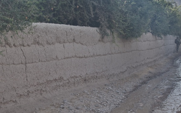 Patrol outside Kandahar City