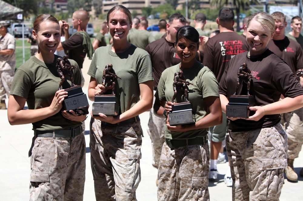 Marines test their conditioning in the Tactical Athlete Challenge