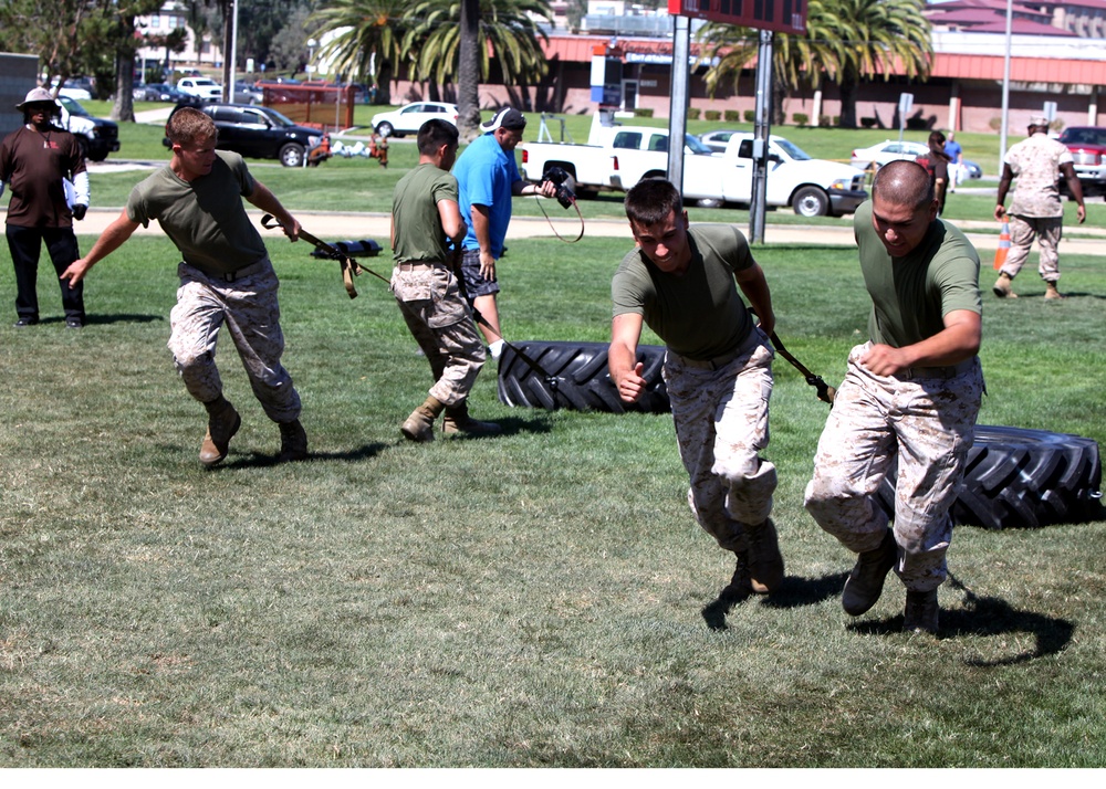 Marines test their conditioning in the Tactical Athlete Challenge