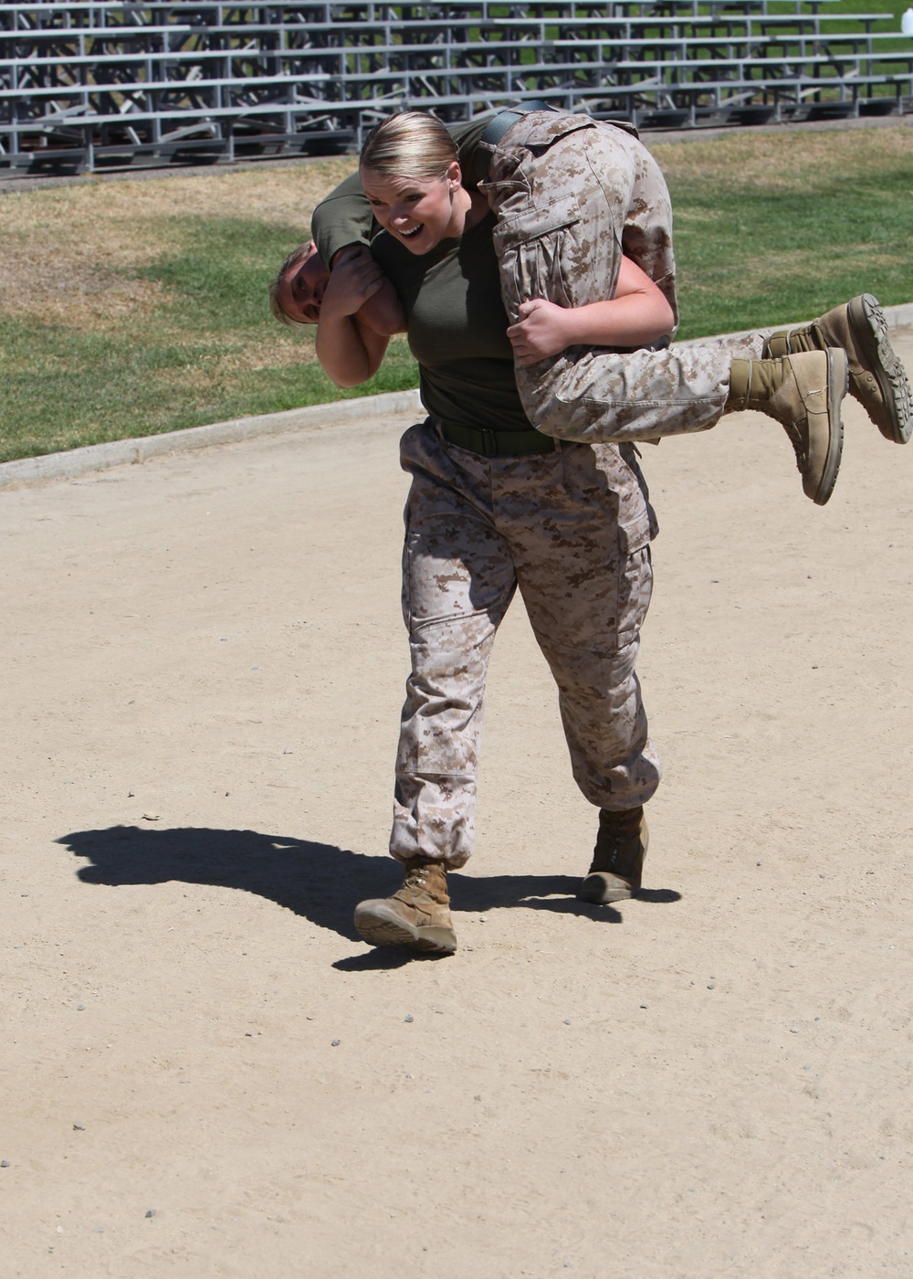 Marines test their conditioning in the Tactical Athlete Challenge