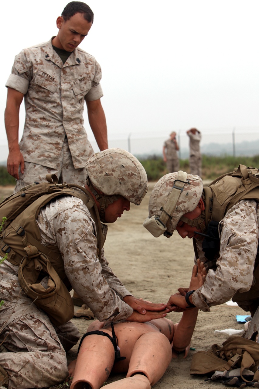 Marines develop skills to save lives on battlefield