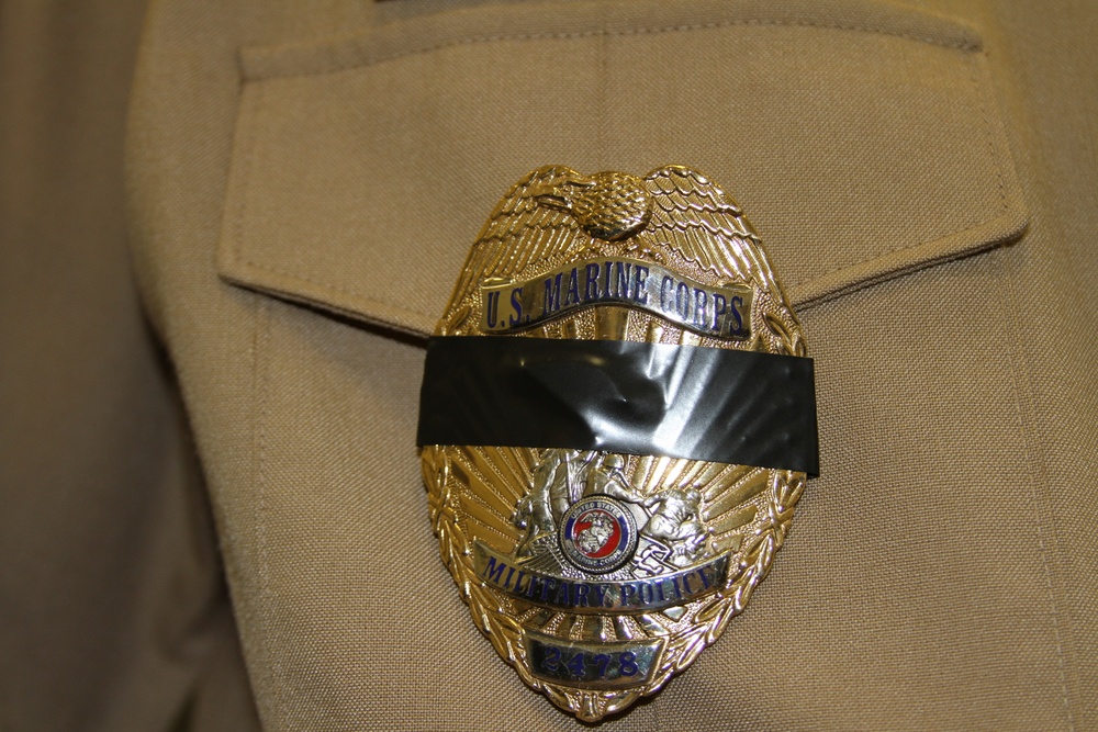 Depot law enforcement pays tribute to San Diego cop