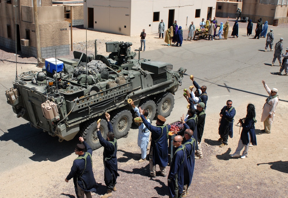 Sykes’ Regulars combat insurgents in the town Shar-E-Tiefort