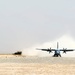 C-27J lands on dirt