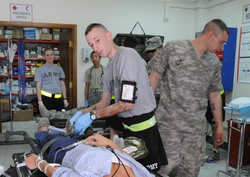 Emergency personnel sharpen skills with mass casualty exercise