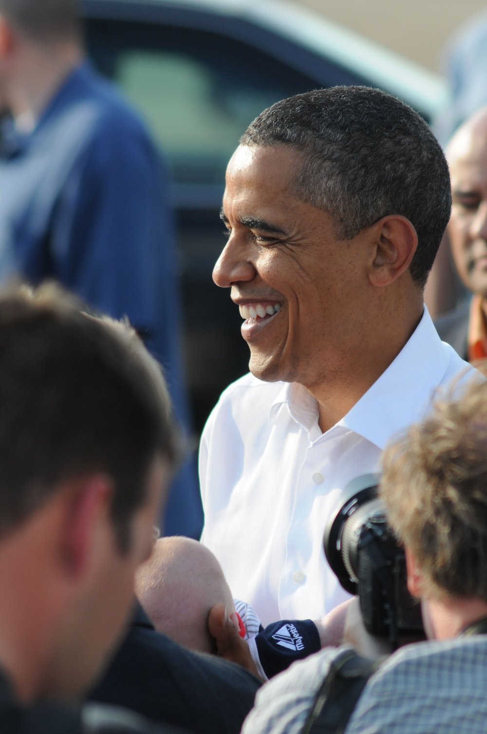 President Barack Obama Visits Air Station Cape Cod