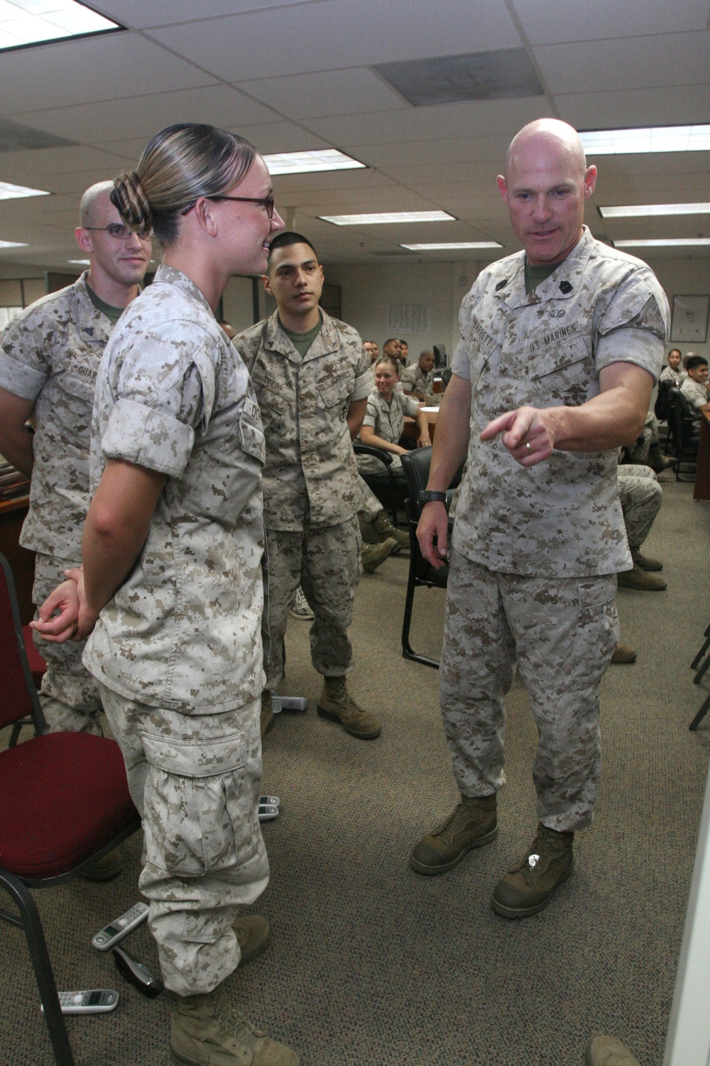 Sergeant major of Marine Corps visits Miramar
