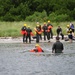 Water Survival training at Barnegat Light, NJ