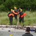 Water Survival training at Barnegat Light, NJ