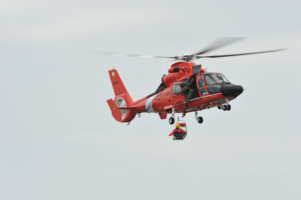 Water survival training at Barnegat Light, NJ