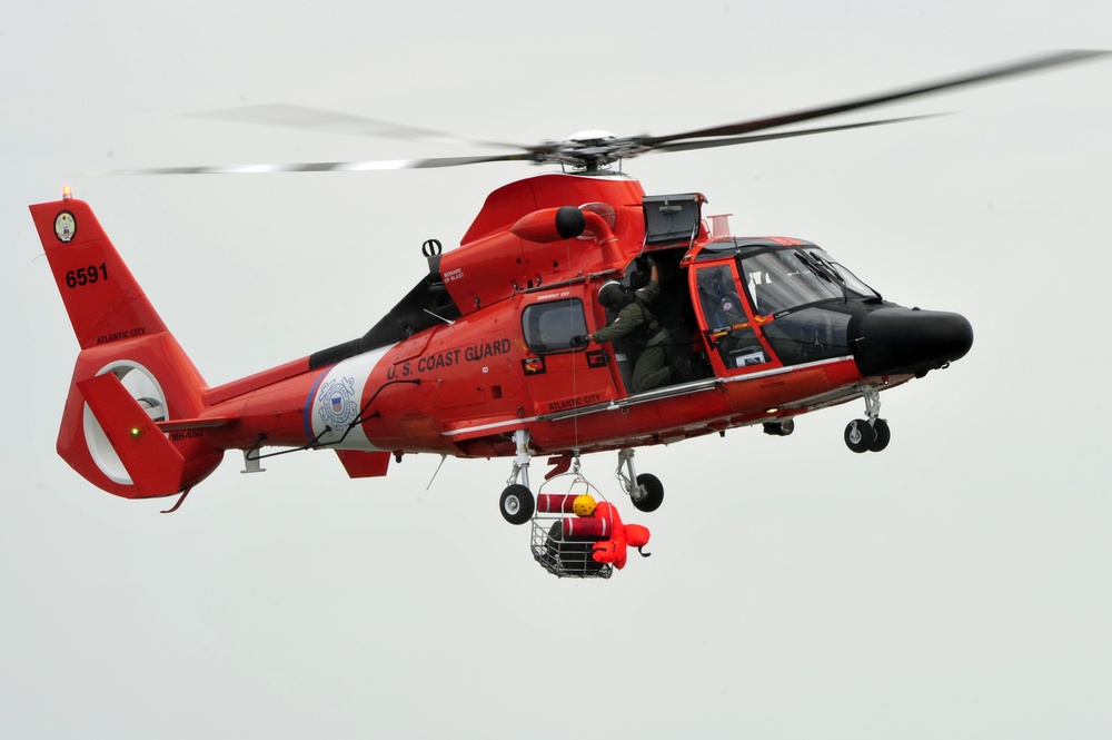 Water survival training at Barnegat Light, NJ