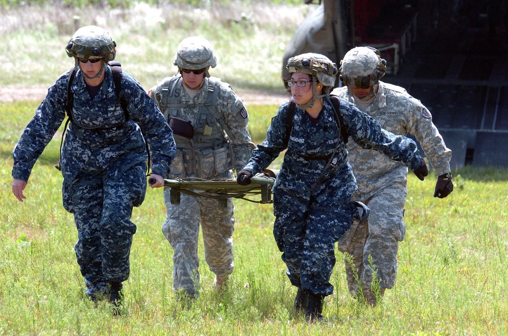 Joint Chinook training