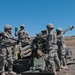 Field artillery hits target