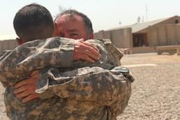 Father and son reunite