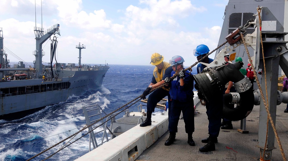 USS Mesa Verde in the Mediterranean Sea