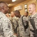 Gen. Austin presents coins to outstanding soldiers on COB Delta