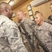 Gen. Austin presents coins to outstanding soldiers on COB Delta