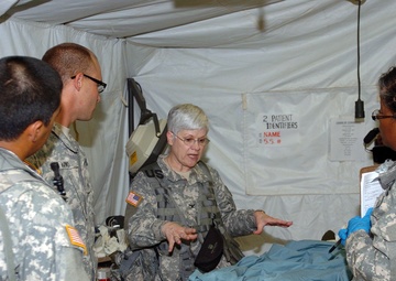 Mass casualty drill