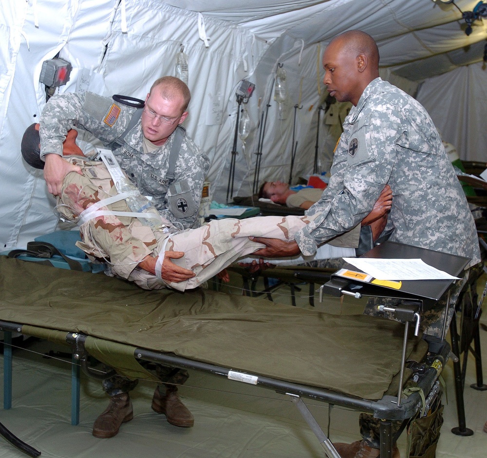 Mass casualty drill