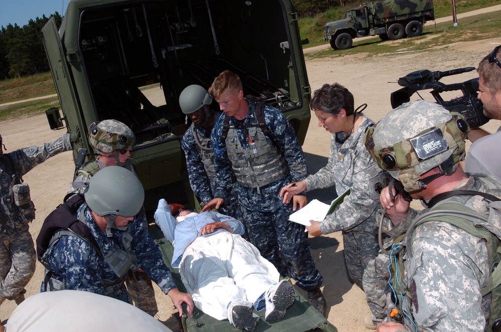 Mass casualty drill
