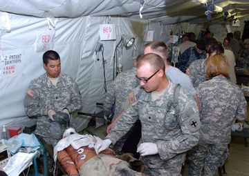 Mass casualty drill