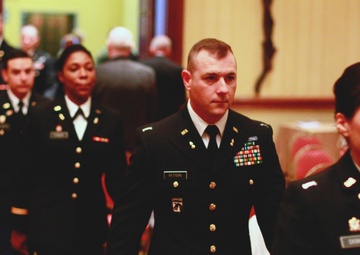 Officer candidates receive commission