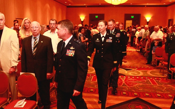 Officer candidates receive commission