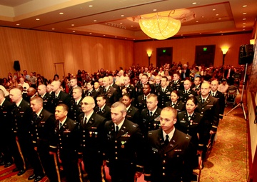 Officer candidates receive commission