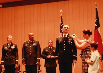 Officer candidates receive commission