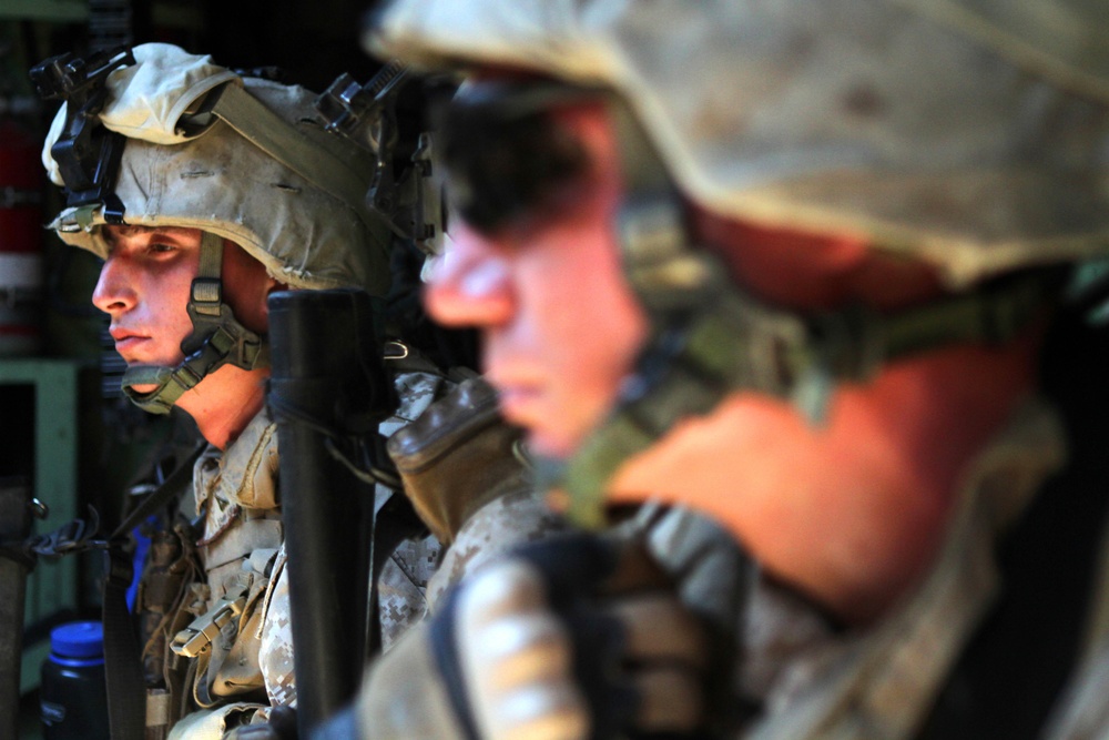 Lima Company conducts field training