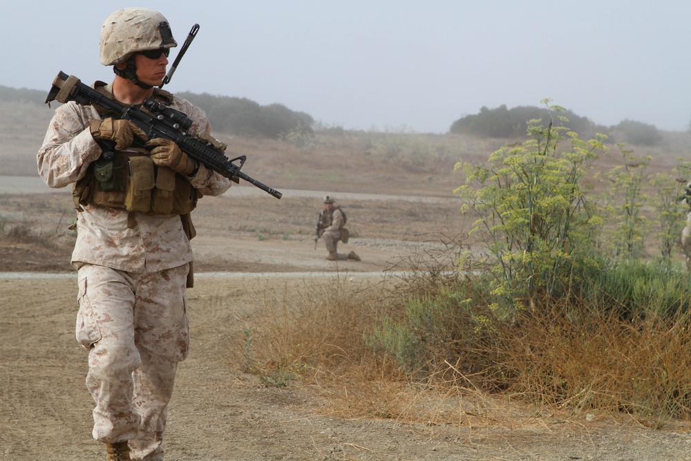 Lima Company conducts field training