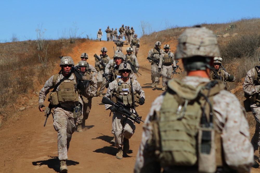 Lima Company conducts field training