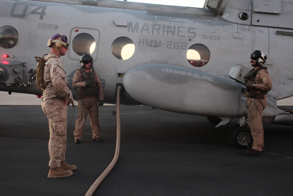 Yuma arming and refueling point