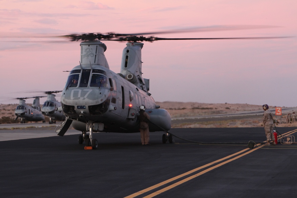 Yuma arming and refueling point