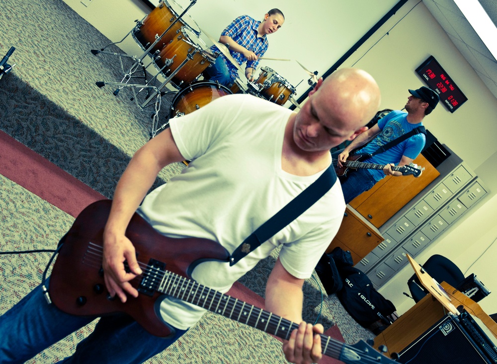 Band of airmen rocks with 'Sonic' sound
