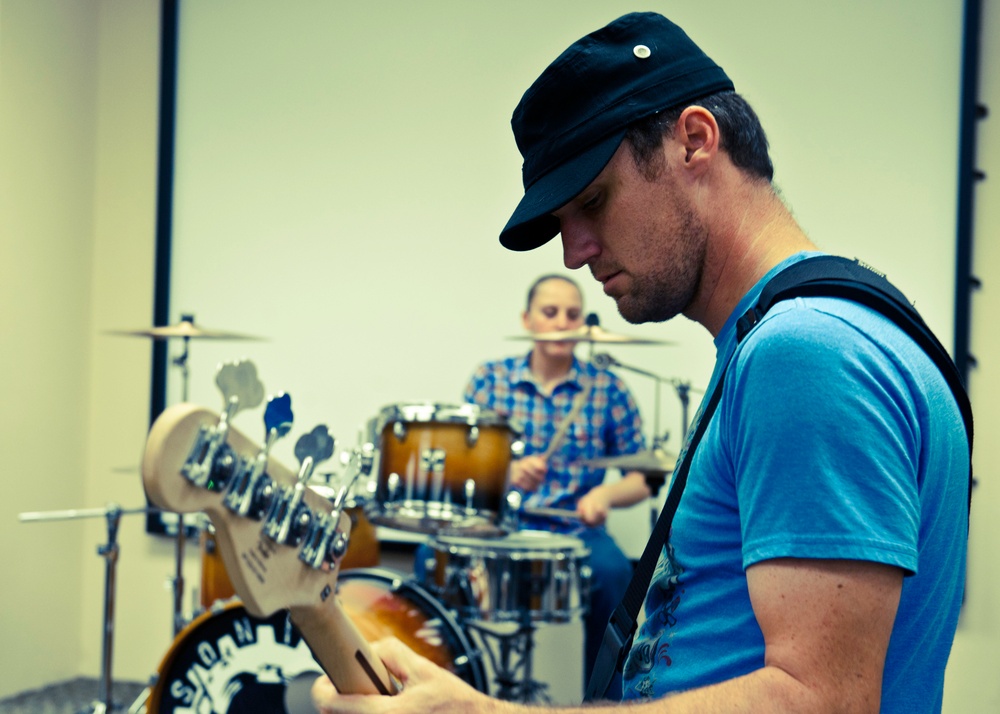 Band of airmen rocks with 'Sonic' sound