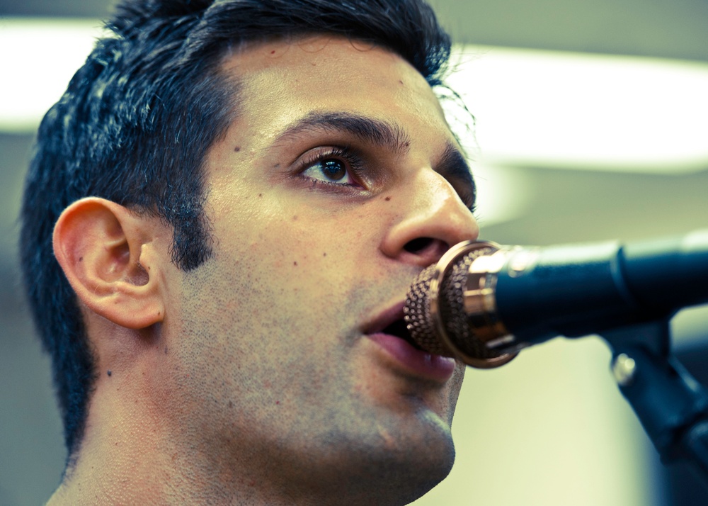 Band of airmen rocks with 'Sonic' sound