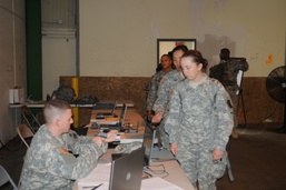 167th Theater Sustainment Command participates in Vibrant Response 12.1 exercise