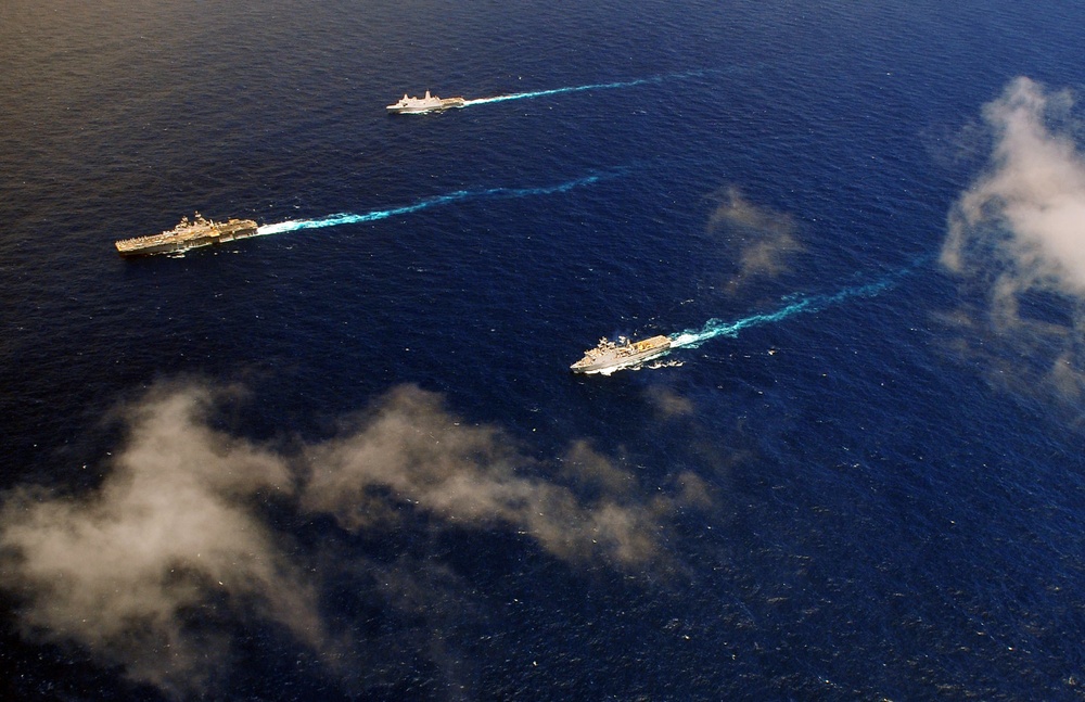 Boxer Amphibious Ready Group transits the Indian Ocean