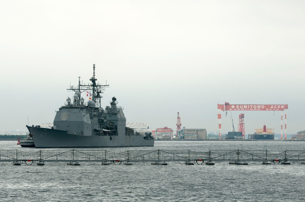 USS Cowpens returns to Commander, Fleet Activities Yokosuka