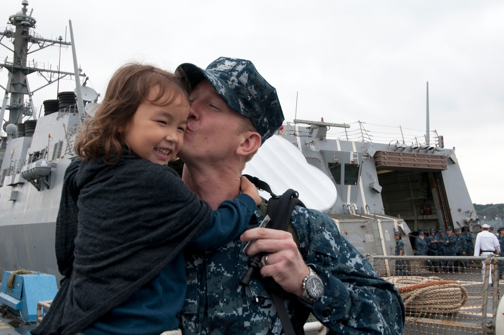 USS Cowpens returns to Commander, Fleet Activities Yokosuka