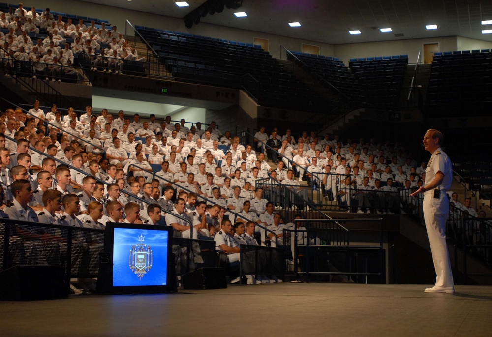 US Naval Academy superintendent's call for fall 2011