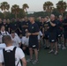 Master Chief Petty Officer of the Navy speaks at Run for the Fallen 5K